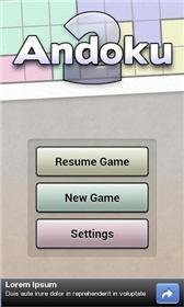 game pic for Andoku Sudoku 2 Free